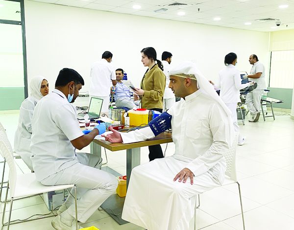 "الديار المتحدة" نظمت حملة للتبرع بالدم ضمن إطار مسؤوليتها الاجتماعية