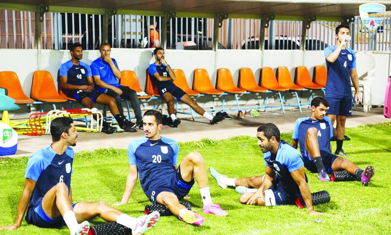 الفهد وعِزي التحقا بتدريبات كاظمة