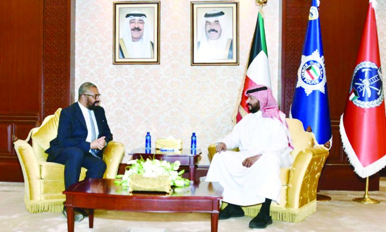 الخالد: علاقاتنا مع المملكة المتحدة تاريخية