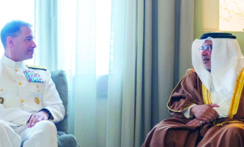 ولي عهد البحرين: دور الولايات المتحدة مقدر في حفظ أمن واستقرار المنطقة