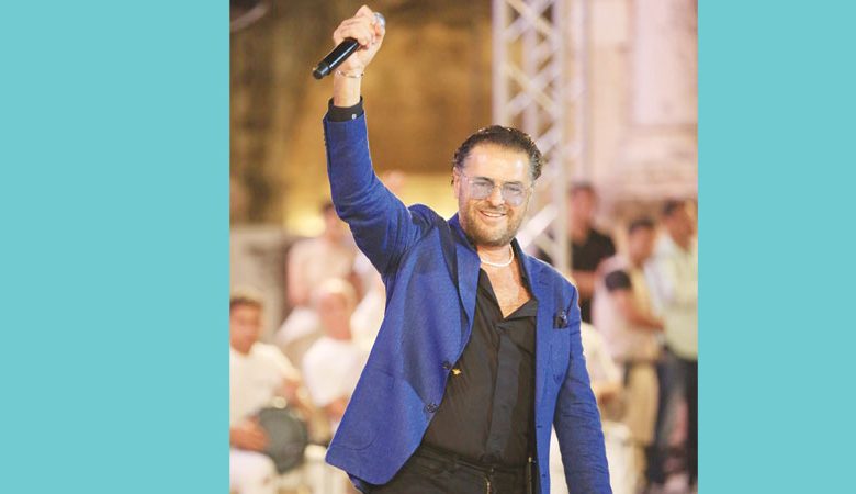 راغب علامة يشعل أكبر ثلاثة مهرجانات عربيّة بأغنياته