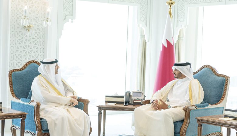 المطيري بحث ووزير الداخلية القطري التعاون الأمني