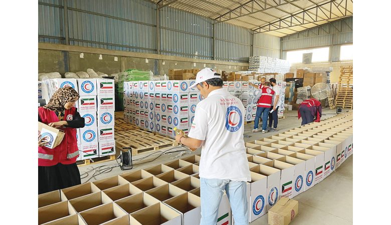 "الهلال الأحمر": 190 طنا مساعدات عاجلة للشعب السوداني بالتعاون مع مصر
