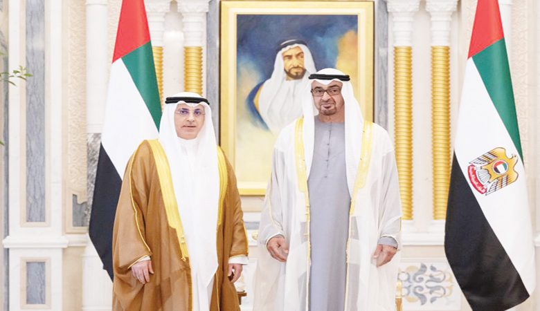 الغنيم قدم أوراق اعتماده لرئيس الإمارات: علاقاتنا متجذرة