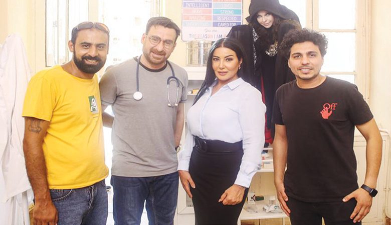 سمية الخشاب استأنفت تصوير "أرواح خفية"