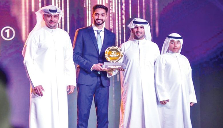 شبيب يحصد جائزة غولدن ون… وأشكناني أفضل لاعب صاعد