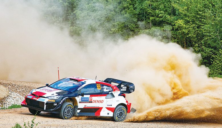 فريق "تويوتا جازو للسباقات" يفوز بالمركز الأول في رالي إستونيا