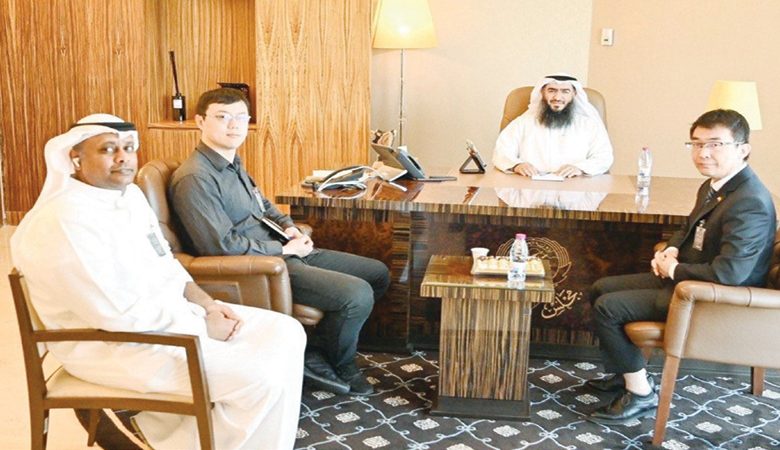 العبيد ناقش "مكافحة التصحر" مع السفارة الصينية