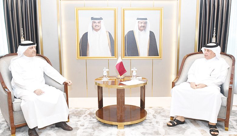 المطيري بحث ووزير خارجية قطر مشاركة الكويت بـ"إكسبو الدوحة"