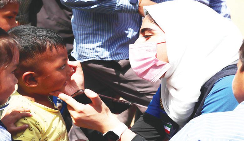 حملة "نرسم بسمة" عالجت 900 حالة أسنان في النيبال