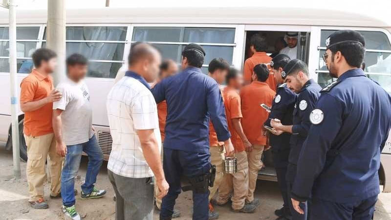 ضبط العشرات من مخالفي الإقامة في حملة بالمطلاع ومزارع الصليبية