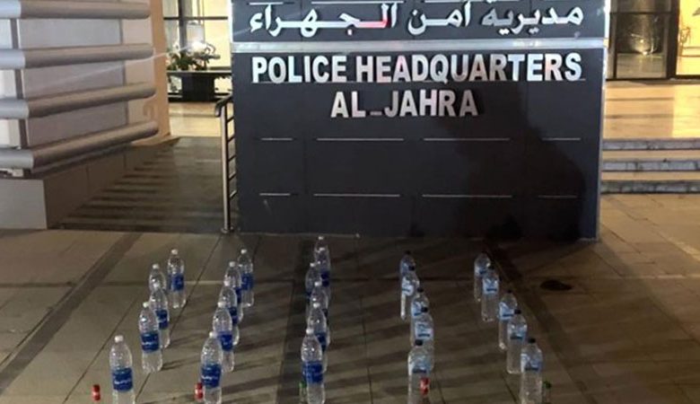 إسقاط آسيوي بخمور في الجهراء