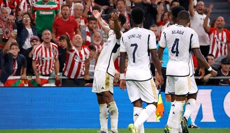 مدريد يعبر بلباو بالليغا