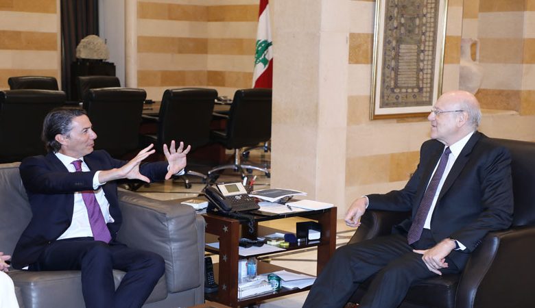 هوكشتاين في بيروت: واشنطن مستعدة للتوسط في الترسيم البري مع إسرائيل