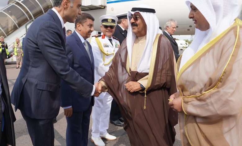 ولي العهد يصل إلى المملكة المتحدة