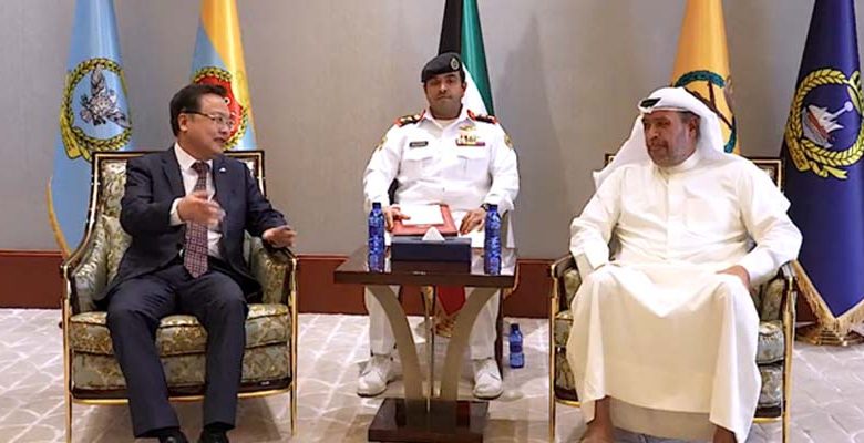 الفهد يبحث مع سفير الصين التعاون الاستراتيجي