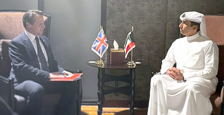 وزير التجارة ونظيره البريطاني يبحثان دعم اتفاقية التجارة الحرة الخليجية البريطانية