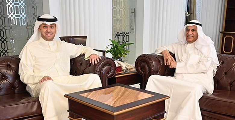 السعدون يستقبل وزير المالية