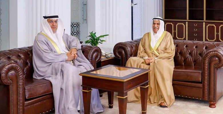 السعدون يستقبل سفير الإمارات