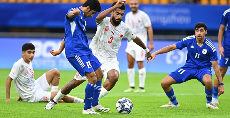 منتخب الكويت الأولمبي يتعادل مع البحرين (1-1) ضمن دورة الالعاب الآسيوية لكرة القدم
