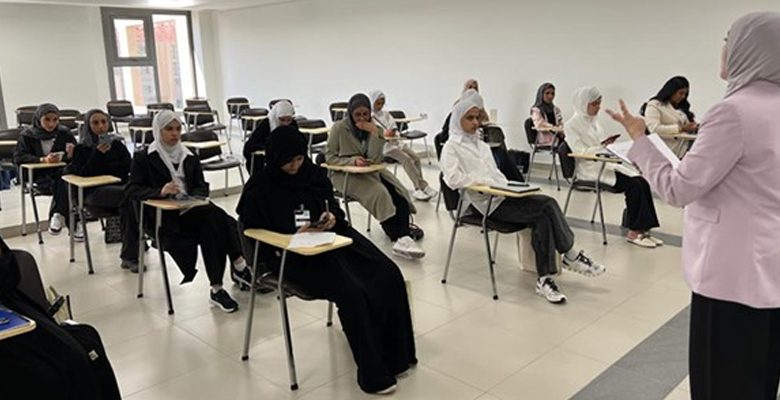 جامعة عبدالله السالم استقبلت الدفعة الأولى من طلبتها في العام الجامعي 2023/2024 