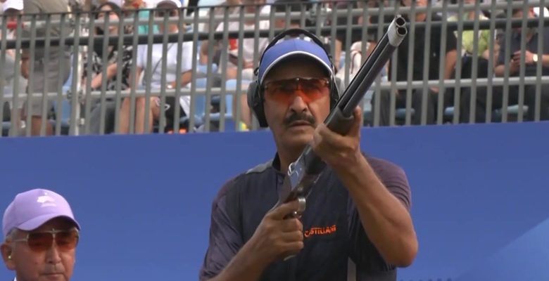 الرامي الكويتي عبد الله الرشيدي يحقق الميدالية الذهبيةفي رماية السكيت لفردي الرجال