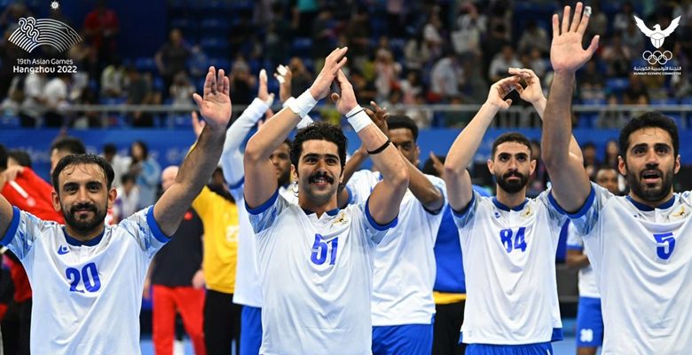 منتخب الكويت لكرة اليد يتأهل للدور الثاني ضمن دورة الالعاب الآسيوية بفوزه على الصين (27-24)