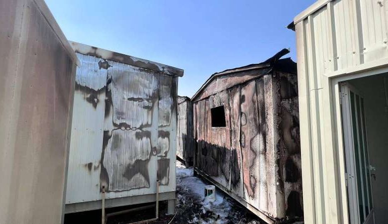 الإطفاء سيطرت على حريق 5 "شاليهات كيربي" في أمغرة