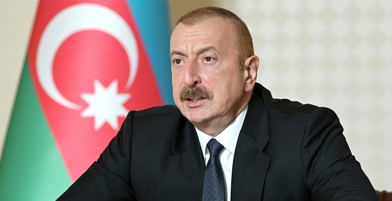 الرئيس الأذربيجاني يؤكد الاستعداد لوقف إطلاق النار اذا ألقى الأرمن السلاح
