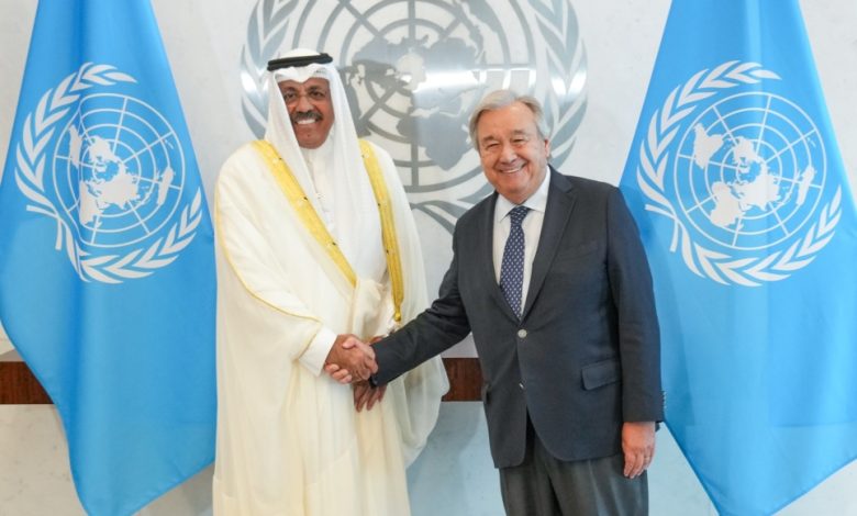 ممثل سمو الأمير:الكويت تساند جهود الأمم المتحدة والسعي الدائم للتوصل إلى سلام عادل وشامل