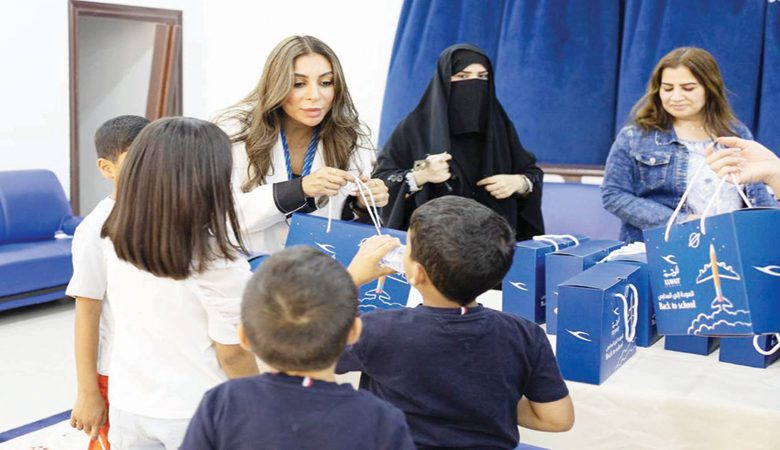 "الكويتية" تشارك الأطفال فرحتهم بمناسبة العودة للمدارس
