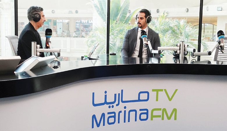 "برقان" يواصل نشر الوعي المصرفي عبر إذاعة "مارينا أف أم"