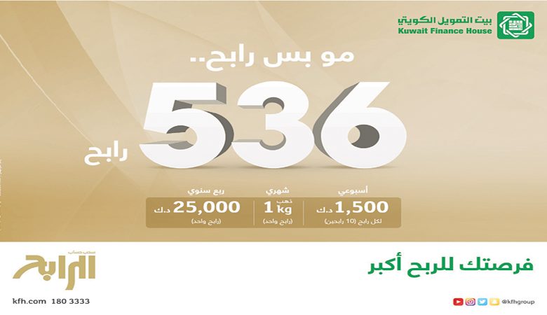 "بيتك" يعلن أسماء الفائزين في حساب "الرابح"