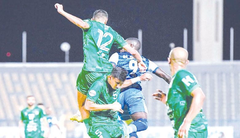 العربي الشباب بلقاء تجريبي