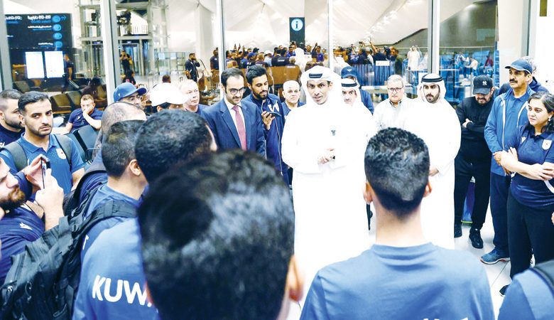 وفد الكويت يصل الصين للمشاركة في "الألعاب الآسيوية"