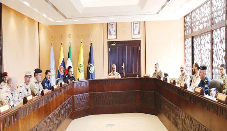 تفعيل التدريب المشتركبين الجيش والحرس والداخلية والإطفاء
