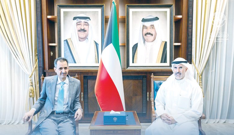 الجراح استقبل السفير الأردني مُودِّعاً