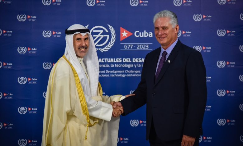 ممثل الأمير التقى الرئيس الكوبي