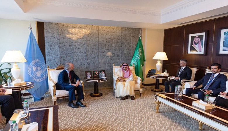 السعودية والعراق يؤكدان ضرورة التوصل إلى حل سياسي للأزمة السورية