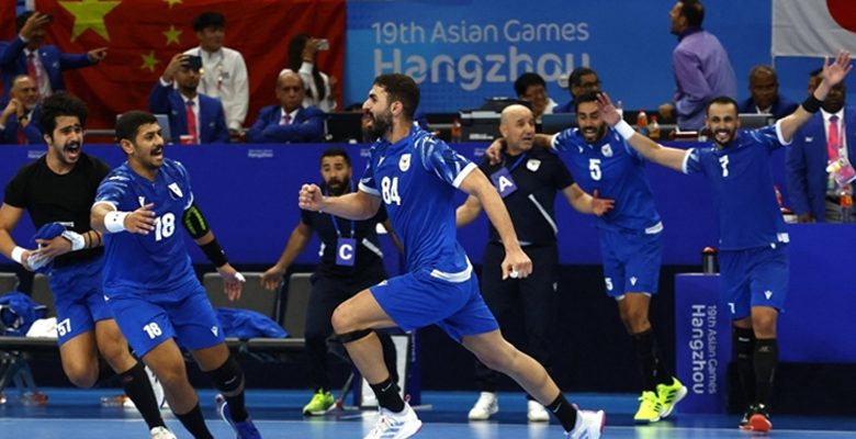 منتخب يد الكويت يحرز الميدالية البرونزية ضمن الألعاب الآسيوية الـ19 بفوزه على اليابان (31-30)