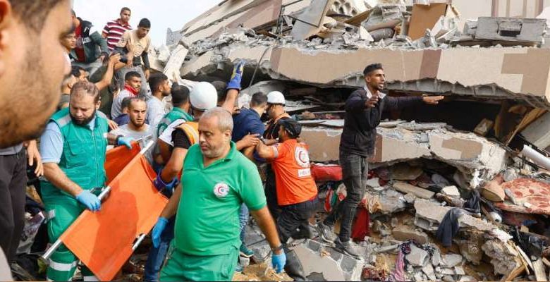 فلسطين: ارتفاع ضحايا العدوان الإسرائيلي المستمر على قطاع غزة الى 493 شهيدا