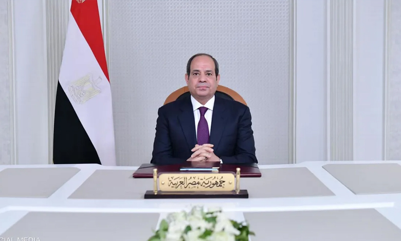 السيسي: جهود مصر مستمرة للدفع نحو التهدئة بين إسرائيل وحماس