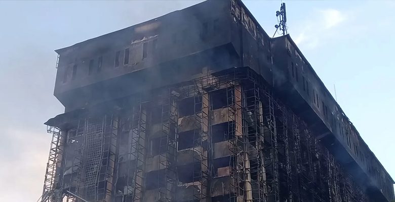 مصر: اصابة 26 شخصا في حريق بمديرية امن الاسماعيلية