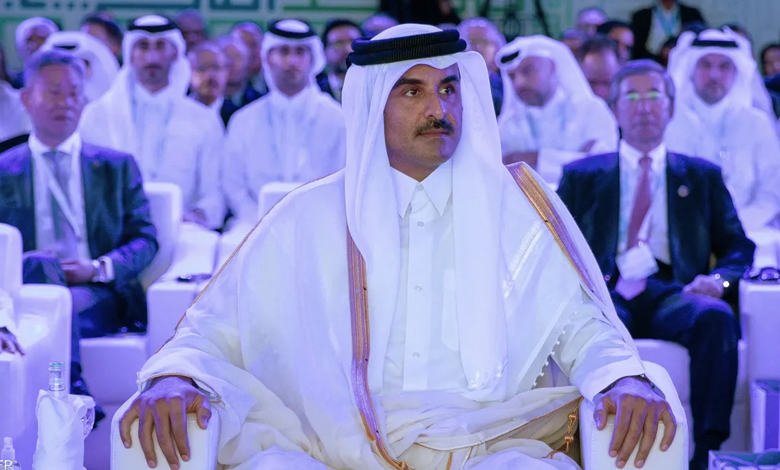 أمير قطر: لا ينبغي منح ضوء أخضر لإسرائيل للقتل غير المشروط