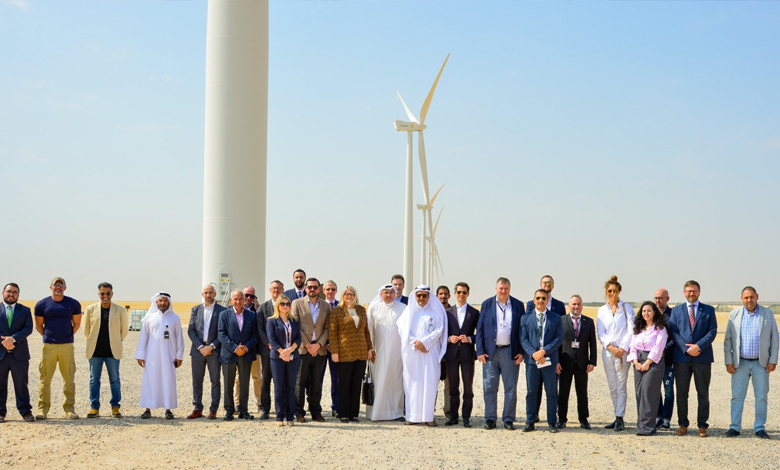 (معهد الأبحاث) ينظم زيارة للسفراء والقائمين بالأعمال بدول الاتحاد الأوروبي لمجمع الشقايا للطاقة المتجددة