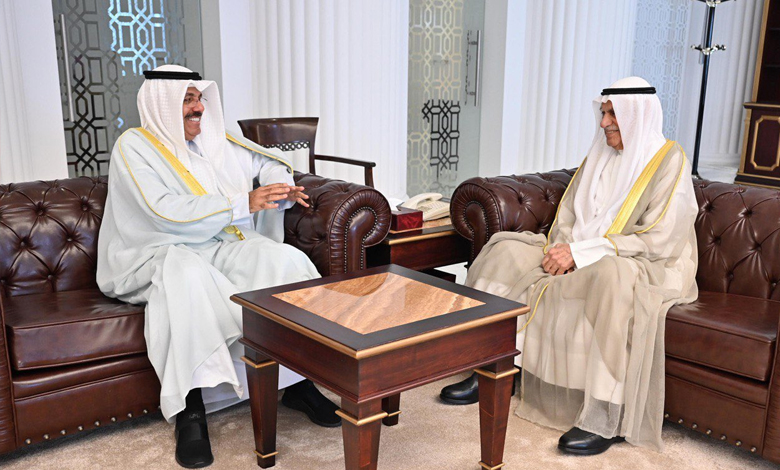 السعدون يستقبل سمو رئيس مجلس الوزراء