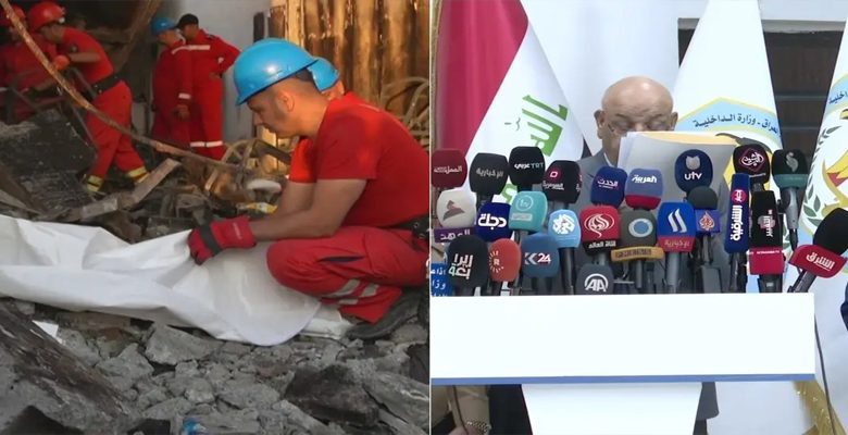 الداخلية العراقية: السبب الرئيسي في الحريق هو إطلاق الألعاب النارية داخل قاعة الحفلات