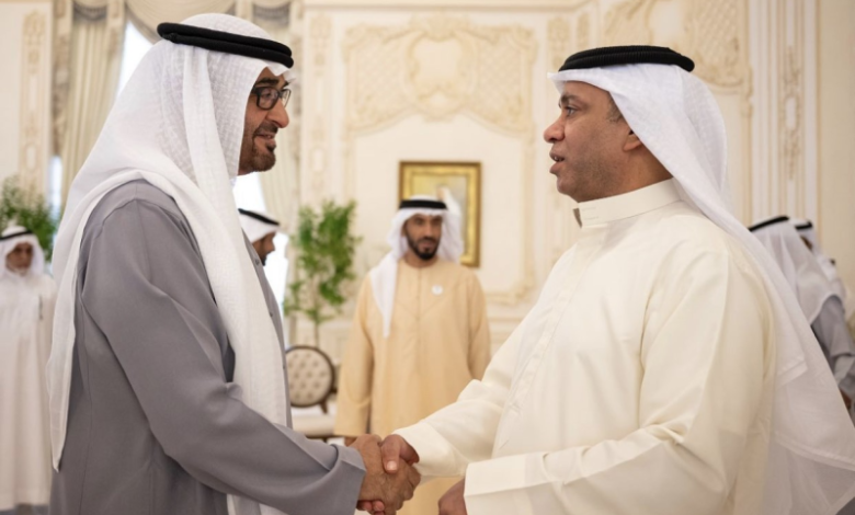 العونان في ضيافة رئيس الامارات: أعاهدكم على العمل بإخلاص يليق بمكانة دولتنا الحبيبة