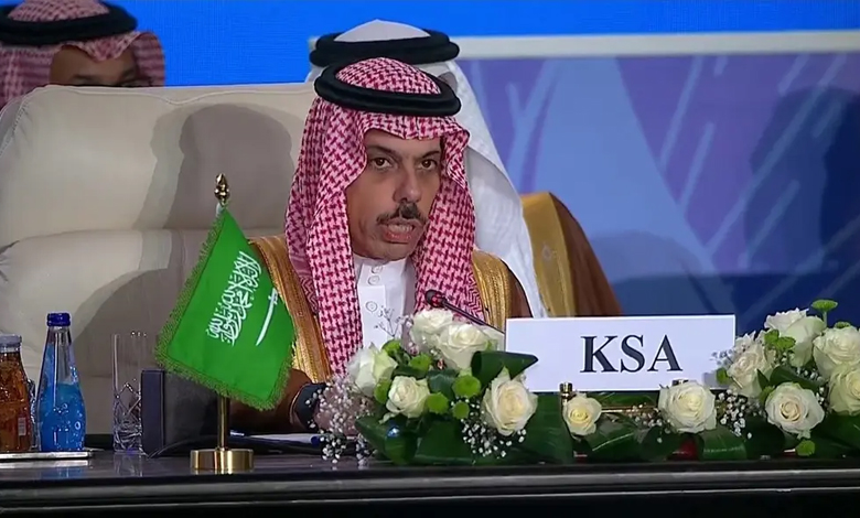 السعودية تطالب بتحرك عاجل لوقف إطلاق النار في غزة