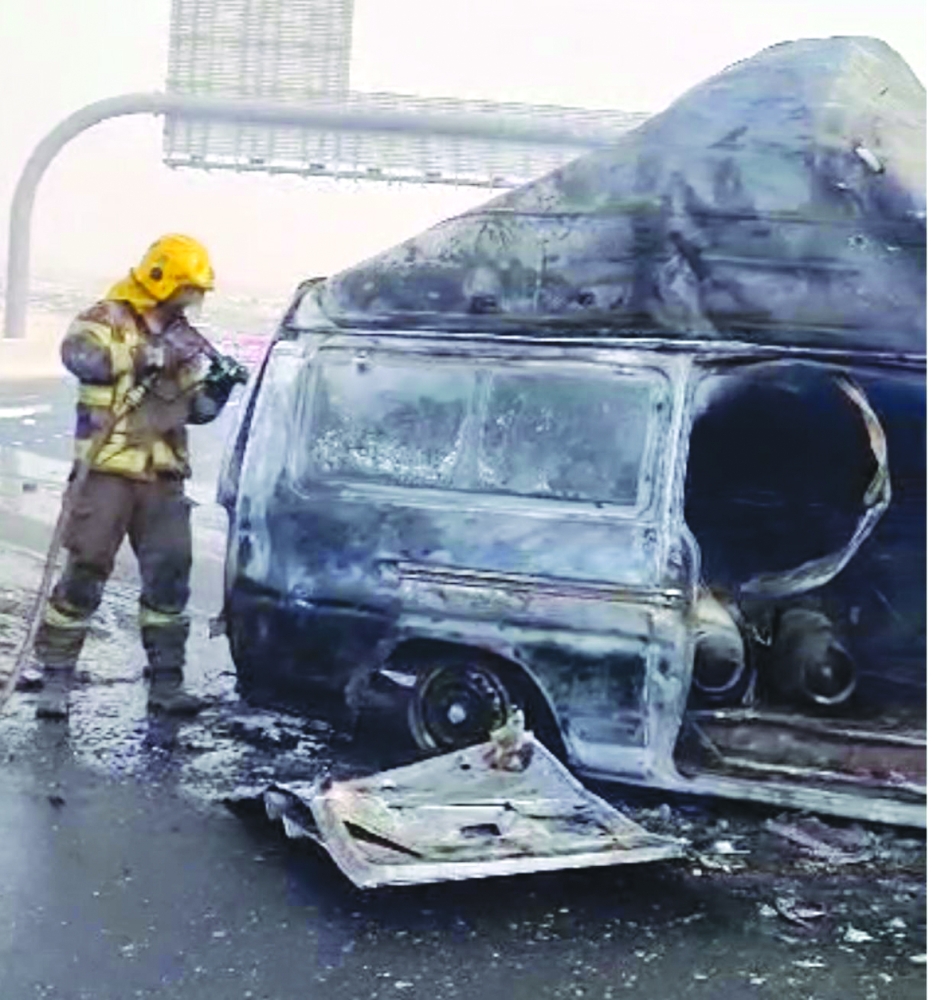 وفاة آسيويين في انقلاب على "السالمي"